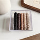 Gifty - Minimalist Satin Sausage-Shaped Hair Tie