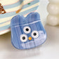Beau - Playful Face Design Acetate Claw Clip