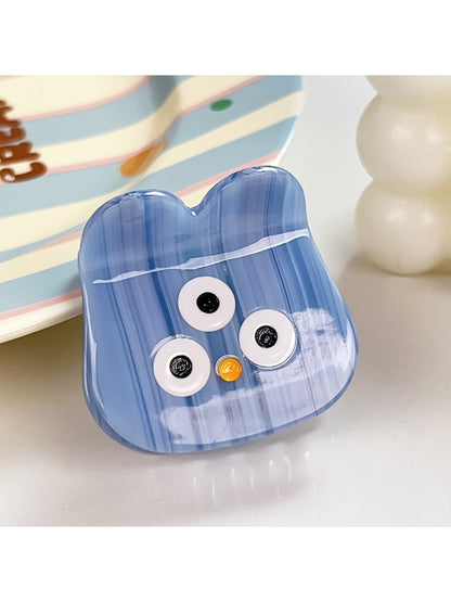 Beau - Playful Face Design Acetate Claw Clip