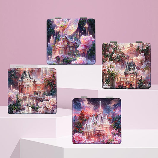 Mirroray - Fantasy Castle Compact Folding Makeup Mirror