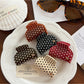 Beau - Simple Polka Dot Half Round Claw Clip