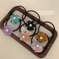 Gifty - Floral Acetate Elastic Hair Tie
