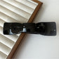 Beau - Minimalist Bow Shaped Hair Claw Clip