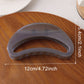 Beau - Minimal Curved Solid Claw Clip