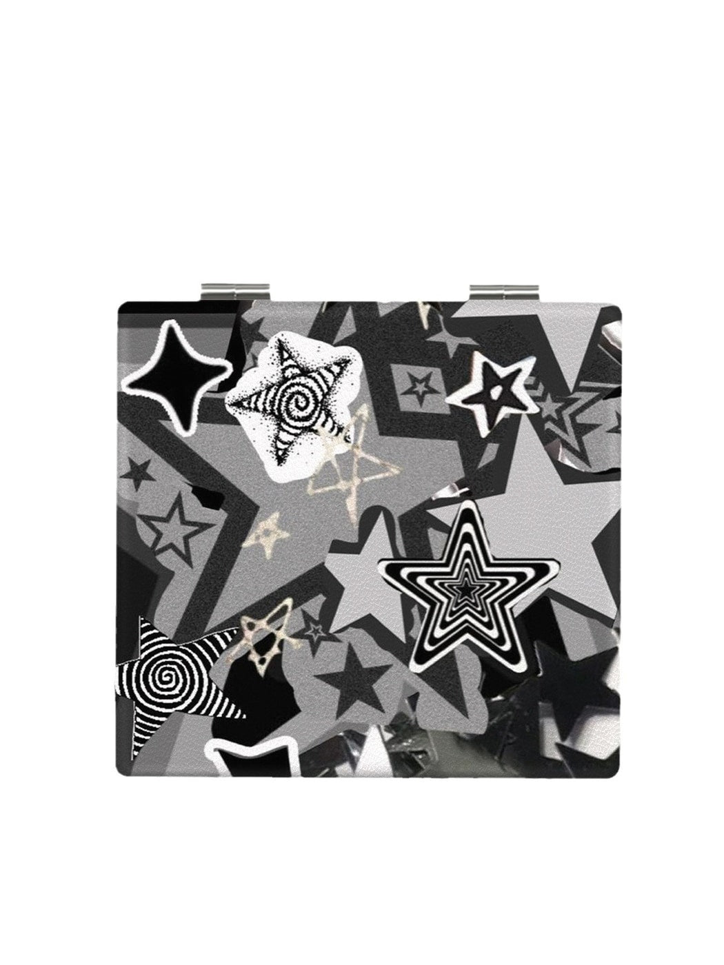 Mirroray - Y2K Star Print Folding Makeup Mirror
