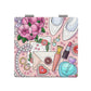 Mirroray - Cartoon Print Foldable PU Glass Compact Mirror