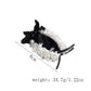 Beau - Beaded Bow Accent Plastic Claw Clip