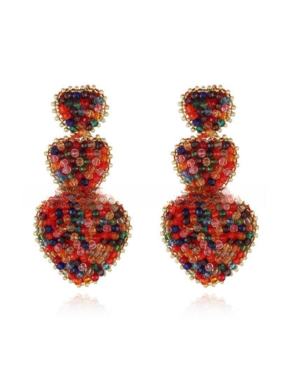 Earedge - Tropical Inspired Dangling Bead Earrings
