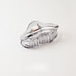 Beau - Transparent PC Geometric Style Claw Clip