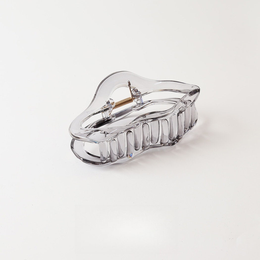 Beau - Transparent PC Geometric Style Claw Clip