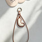 Keypus - Modern Minimalist Letter Bag Charm Keychain