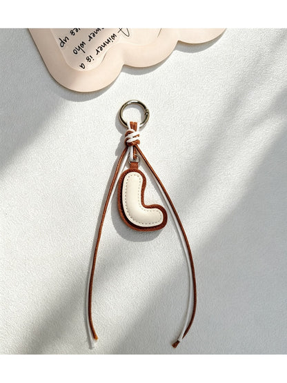 Keypus - Modern Minimalist Letter Bag Charm Keychain