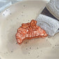 Beau - Cartoon Coffee Colored Hair Clip