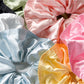 Gifty - Voluminous Satin Ruffled Scrunchies