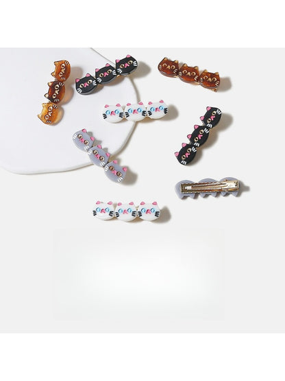 Beau - Cute Cartoon Cat Shaped Hair Clips