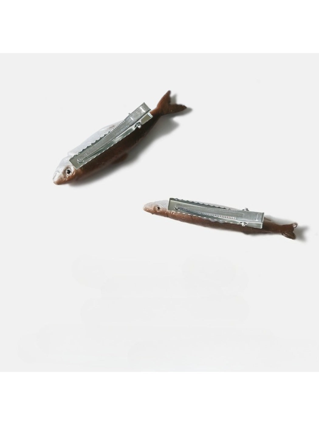 Beau - Funny Realistic Salted Fish Hair Clip