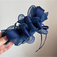 Beau - Sweet Ruffle Bow Fabric Banana Clip