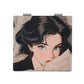 Mirroray - Cute Girl Print Folding Makeup Mirror