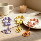 Keypus - Colorful Heart Bow Beaded Keychain Charm
