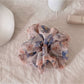 Gifty - Mesh Floral Print Polyester Scrunchie Hair Tie