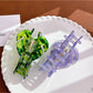 Beau - Leaf Shaped Hair Clip Large Acetate Hair Claw