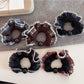 Gifty - Elegant Plaid Patchwork Scrunchie