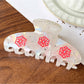 Beau - Decorative Acetate Floral Geometric Claw Clip
