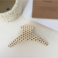 Beau - Minimal Geometric Polka Dot Claw Clip