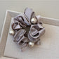 Gifty - Solid Color Satin Bow Scrunchie