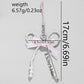 Keypus - Sweet Decorative Bow Beaded Keychain