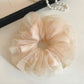 Gifty - Soft Light Pink Tulle Scrunchie