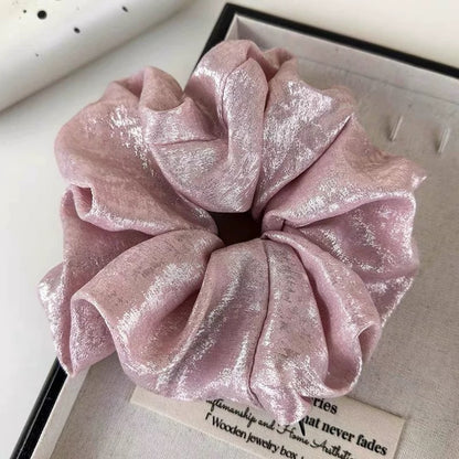 Gifty - Lustrous Polyester Round Style Scrunchie