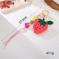 Keypus - Cute Fruit-Shaped Phone Bag Charm Keychain