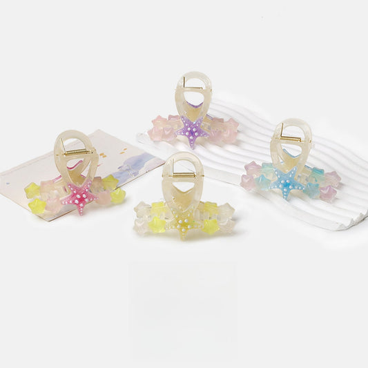 Beau - Pastel Gradient Starfish Claw Clip