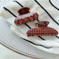 Beau - Brown Plaid Hair Claw Clip