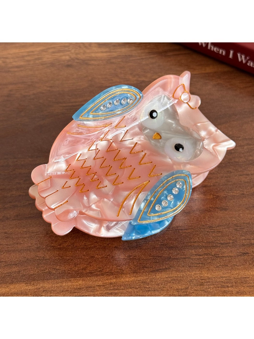 Beau - Creative Owl Hair Claw Clip Cute Cartoon