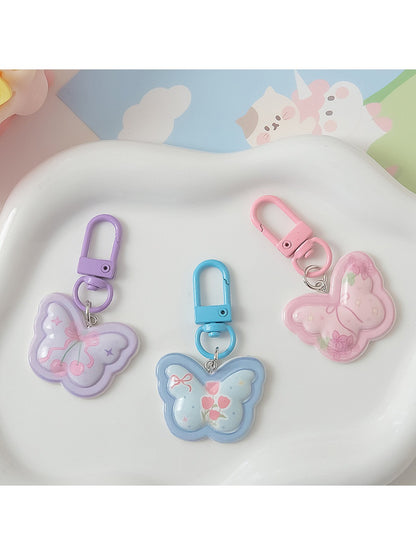Keypus - Cute Minimalist Butterfl Shaped Keychain