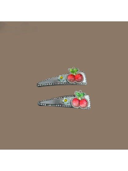 Beau - Fruit Detail Side Styling Decorative Hair Clip