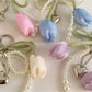 Keypus - Beaded Bow Tulip Bag Charm Keychain