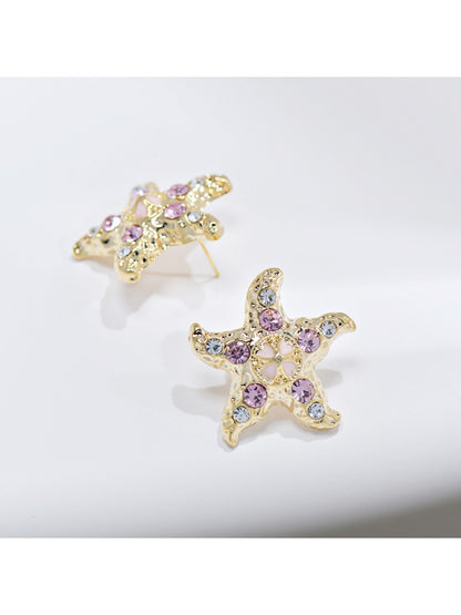 Earedge - Vintage Inspired Starfish Shaped Earrings