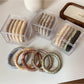 Gifty - Minimalist Satin Sausage-Shaped Hair Tie