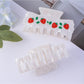 Beau - Oversized Strawberry Print Claw Clip