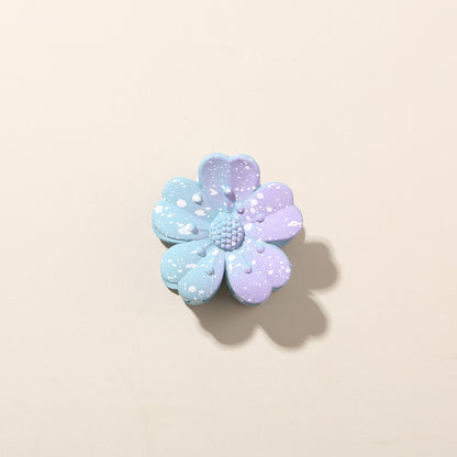Beau - Sweet Floral Petal Design Hair Claw Clip