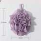 Papo - Ruffled Oval Hanging Polyester Shower Bath Pouf