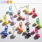 Keypus - Adorable Solid Color Star Keychain