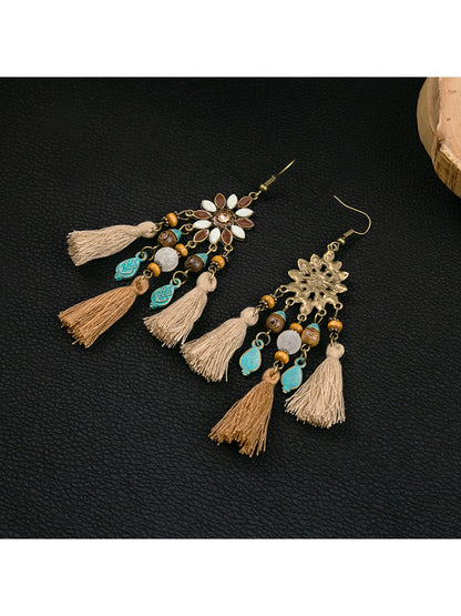 Earedge - Geometric Subtle-Shine Vintage Earrings