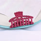 Beau - Minimalist Openwork Half Round Claw Clip