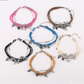 Lovra - Bohemian Leaf Beaded Layered Bracelet