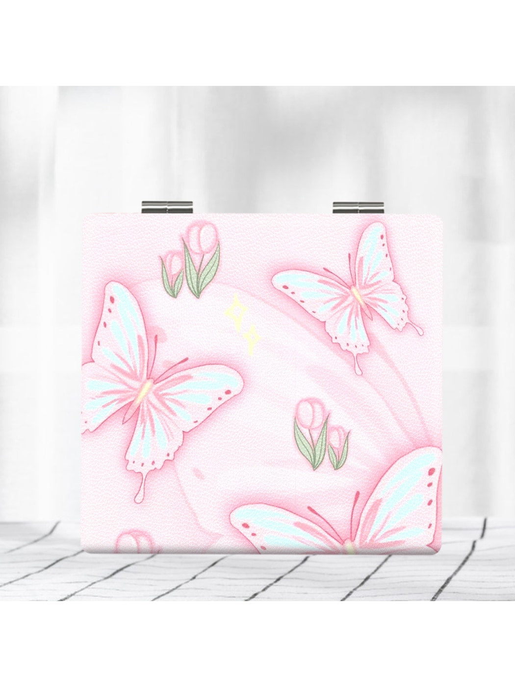 Mirroray - Butterfly Print Folding Makeup Mirror