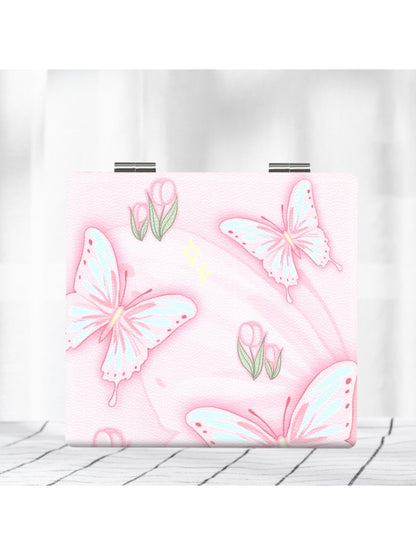 Mirroray - Butterfly Print Folding Makeup Mirror